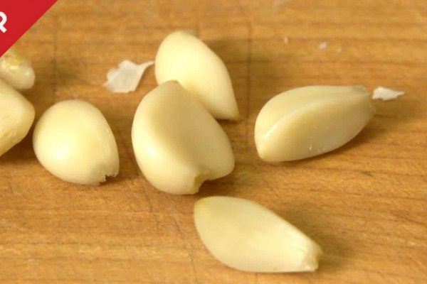 Hate Peeling Garlic Microwave It