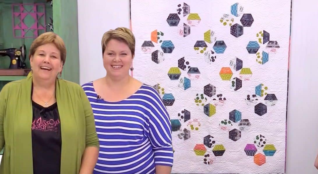 Hexi Gems Applique With Jenny Doan