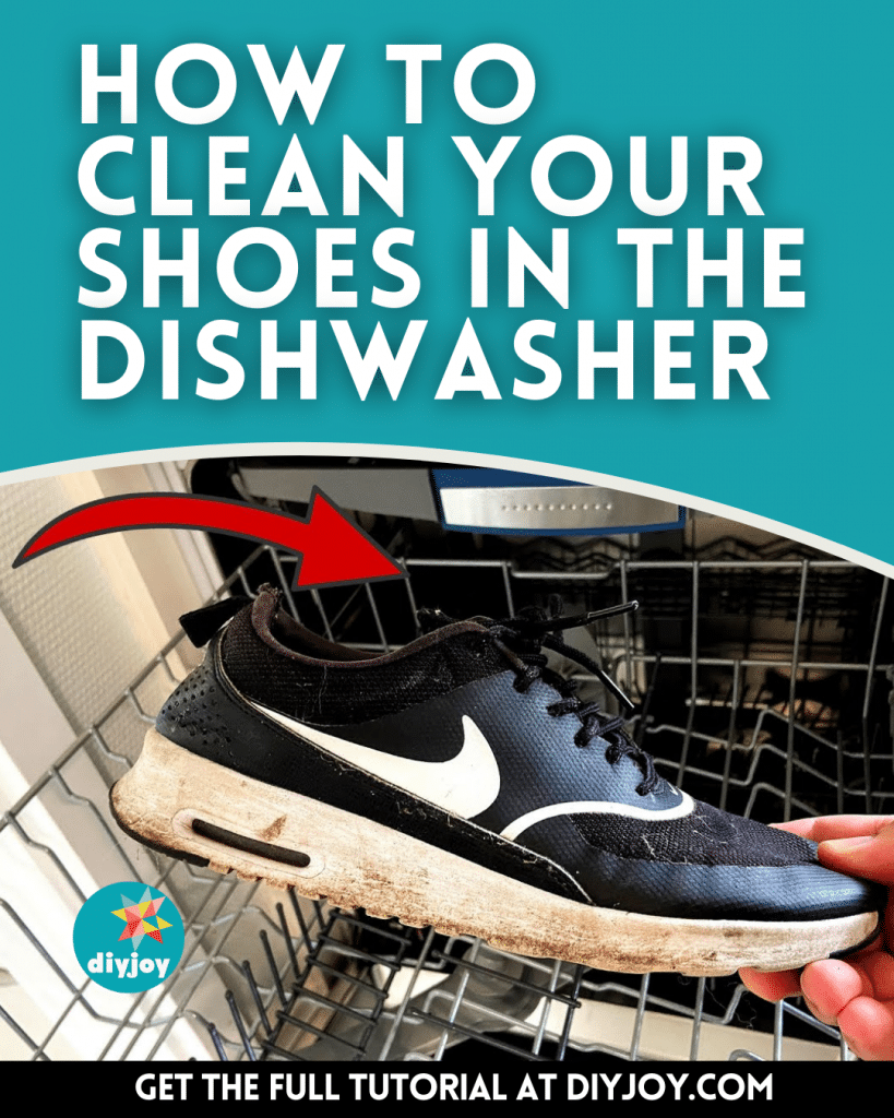 How to Clean Your Shoes in the Dishwasher - DIY Joy