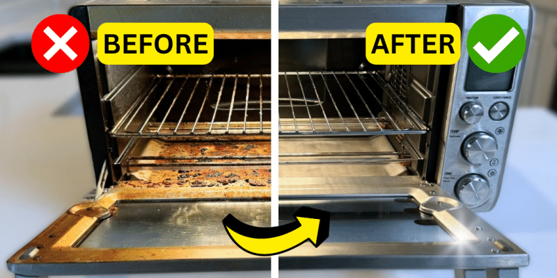 How to Deep Clean Your Toaster Oven | DIY Joy Projects and Crafts Ideas