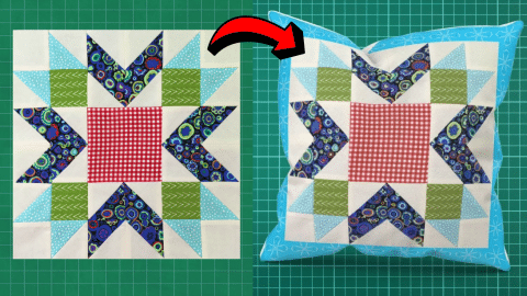 How to Make a Blueberry Pie Quilt Block | DIY Joy Projects and Crafts Ideas