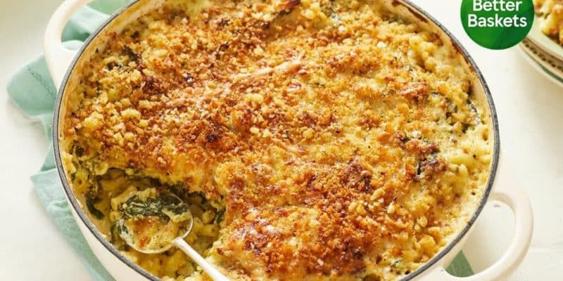 Jamie Oliver’s One Pan Greens Pasta Bake | DIY Joy Projects and Crafts Ideas