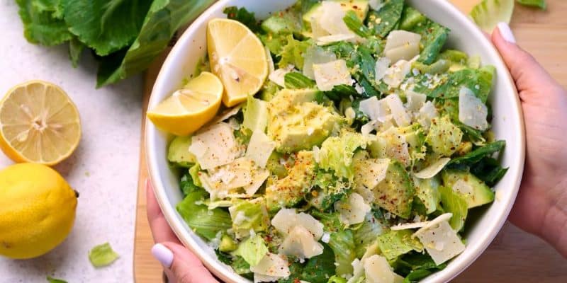 Lemon Parmesan Salad | DIY Joy Projects and Crafts Ideas