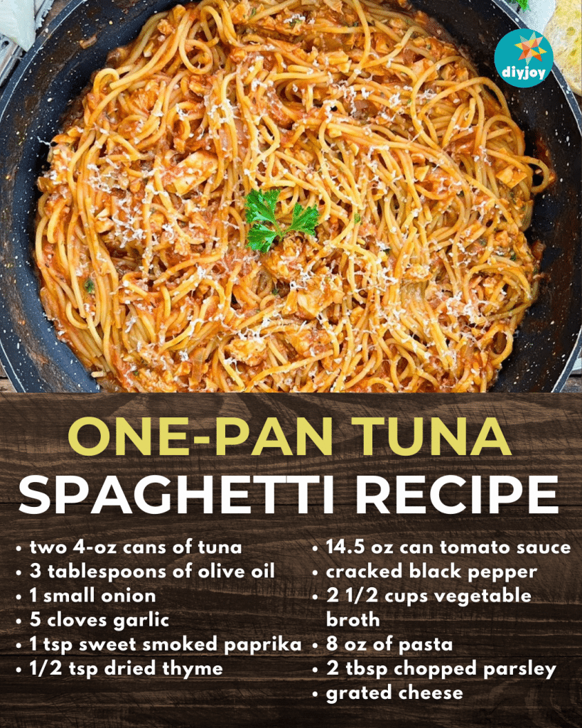 One-Pan Tuna Spaghetti Recipe