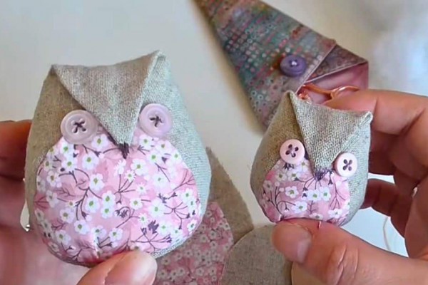 Owl Pincushion Tutorial