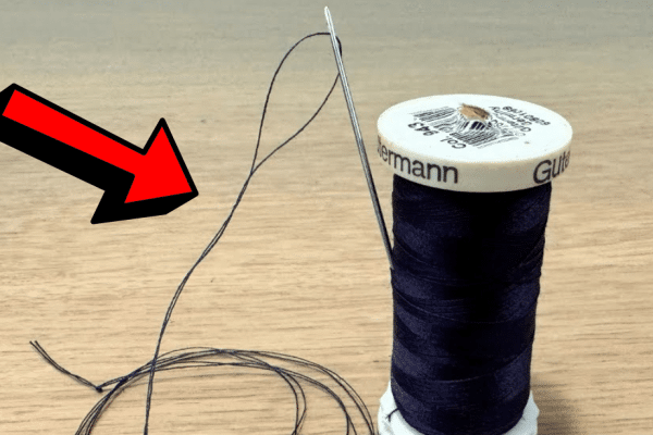 The Easiest Way to Double Thread a Needle