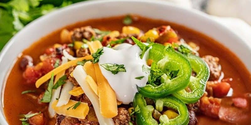 30-Minute Taco Soup Recipe | DIY Joy Projects and Crafts Ideas