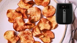 Air Fryer Apple Chips