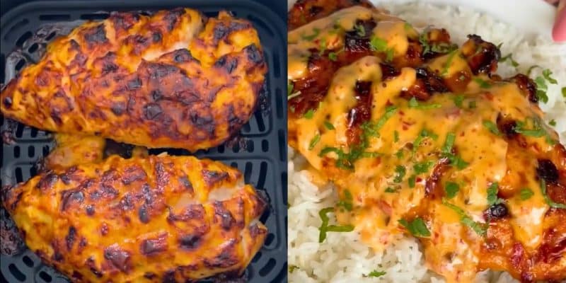 Bang Bang Air Fryer Chicken | DIY Joy Projects and Crafts Ideas