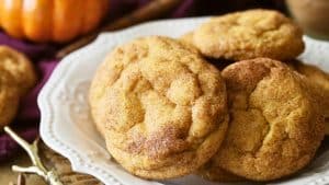 Chewy Pumpkin Snickerdoodles