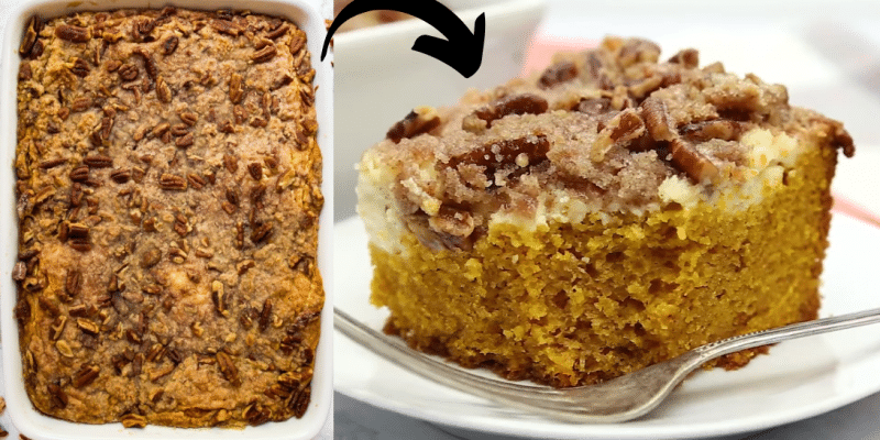 Cream Cheese Pumpkin Crunch Cake | DIY Joy Projects and Crafts Ideas