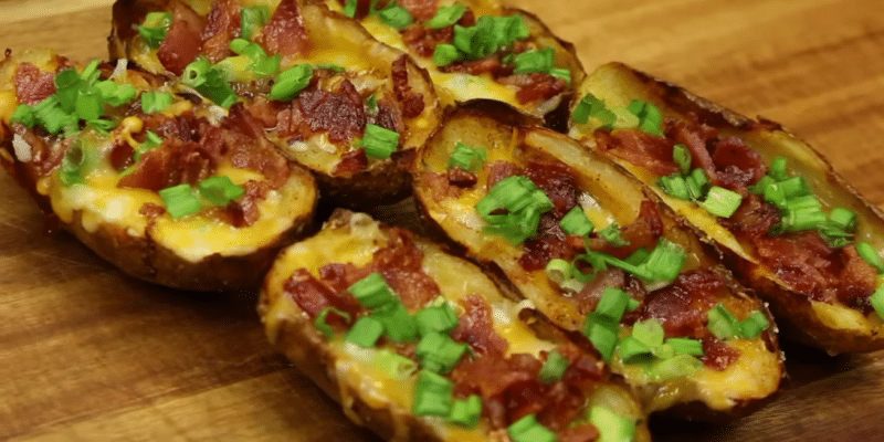 Crispy & Cheesy Potato Skins Recipe | DIY Joy Projects and Crafts Ideas