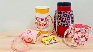 DIY Fabric Cup Holder