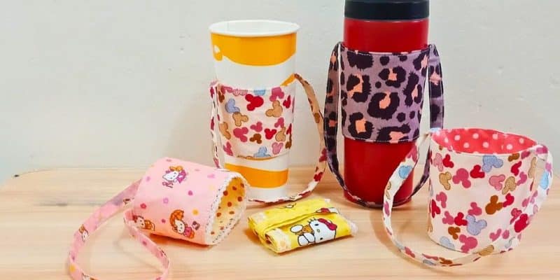 DIY Fabric Cup Holder | DIY Joy Projects and Crafts Ideas