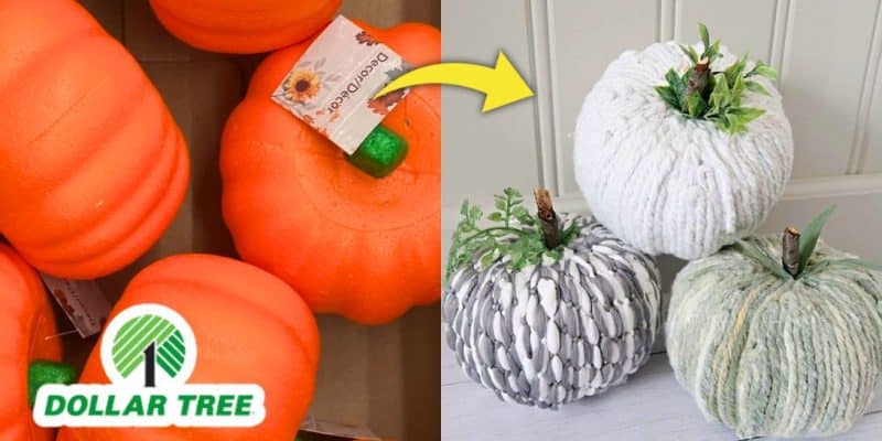 DIY Dollar Tree Mop Pumpkins | DIY Joy Projects and Crafts Ideas