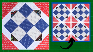 Easy Block and Tackle Quilt Block