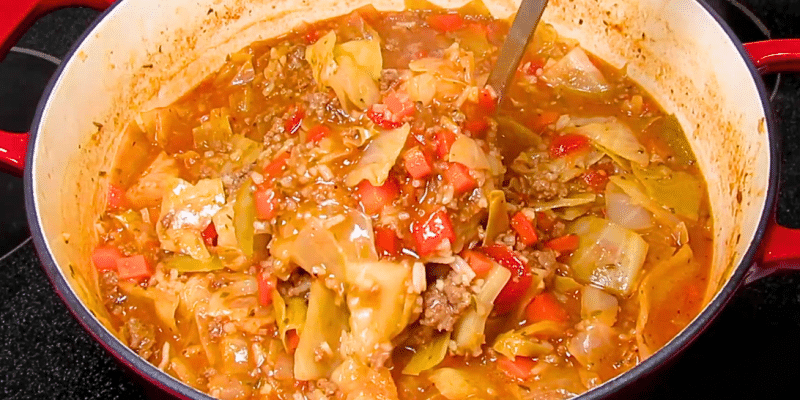 Easy Cabbage Roll Soup Recipe | DIY Joy Projects and Crafts Ideas