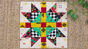 Easy Continental Quilt Block Tutorial