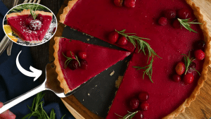 Easy Cranberry Curd Tart Recipe