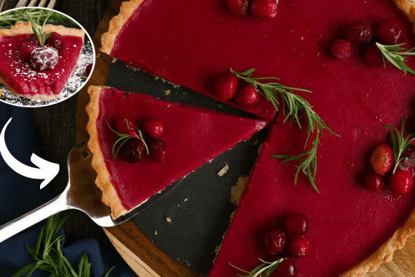 Easy Cranberry Curd Tart Recipe