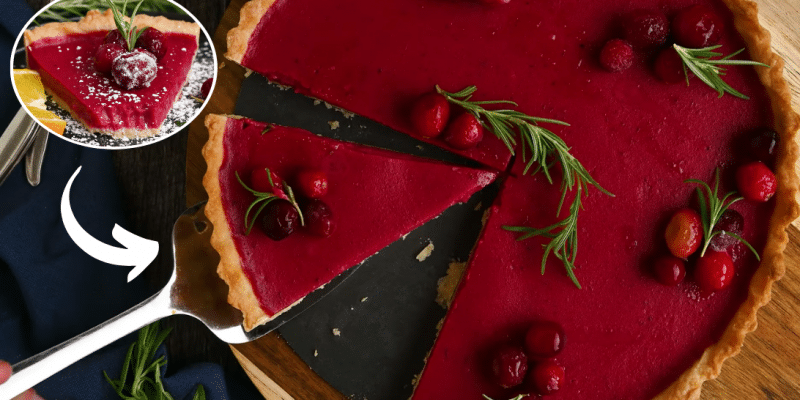 Easy Cranberry Curd Tart Recipe | DIY Joy Projects and Crafts Ideas