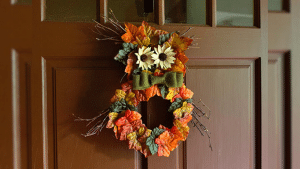 Easy DIY Fall Owl Wreath