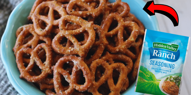 Easy Garlic Ranch Pretzels Recipe | DIY Joy Projects and Crafts Ideas