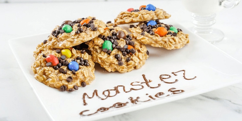 Easy No-Bake Monster Cookies Recipe | DIY Joy Projects and Crafts Ideas