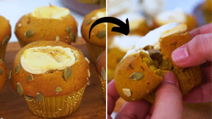 Easy Pumpkin Cream Cheese Muffins