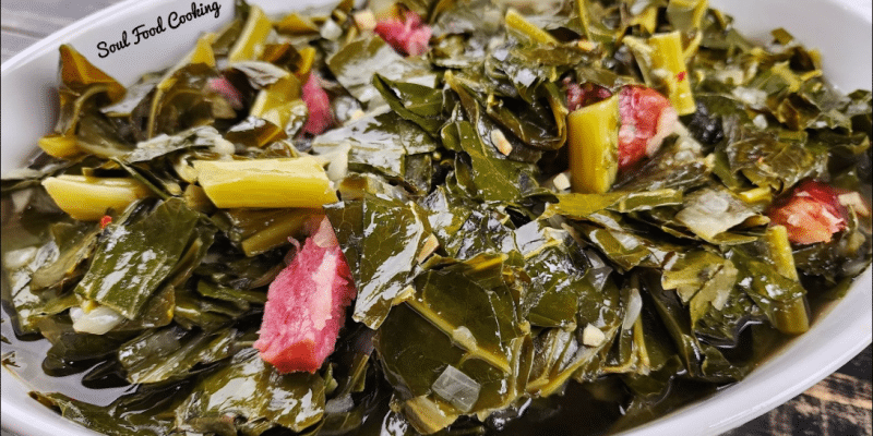 Easy Slow Cooker Collard Greens Recipe | DIY Joy Projects and Crafts Ideas