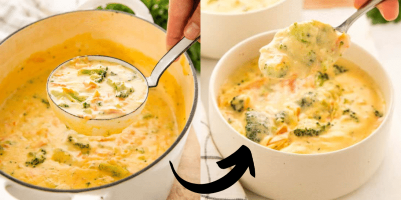 Easy-to-Make Broccoli Cheddar Soup | DIY Joy Projects and Crafts Ideas