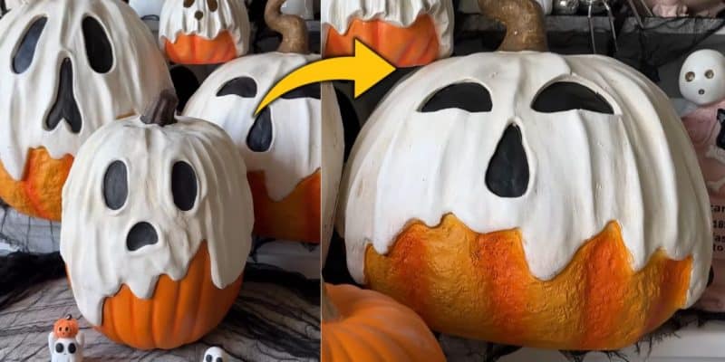 Ghost Pumpkin DIY | DIY Joy Projects and Crafts Ideas