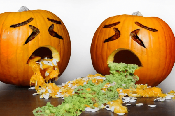 How to Carve a Spewing Pumpkin