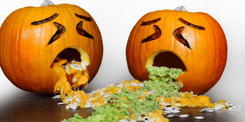 How to Carve a Spewing Pumpkin | DIY Joy Projects and Crafts Ideas