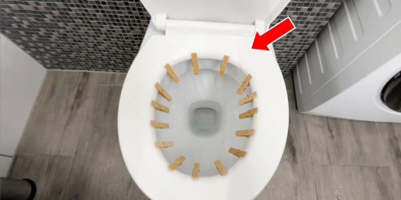 How to Deodorize Your Toilet Using Clothespins | DIY Joy Projects and Crafts Ideas