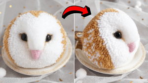 How to Make a Pompom Barn Owl