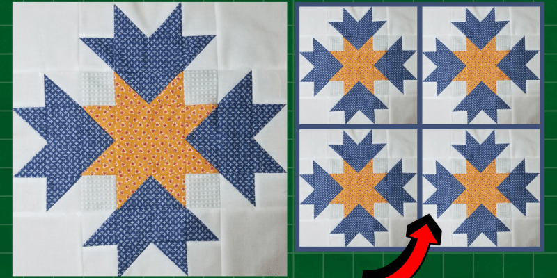 How to Make a Sugar Bowl Quilt Block | DIY Joy Projects and Crafts Ideas