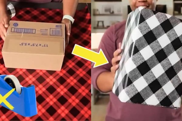 How to Wrap Gifts With No Tape