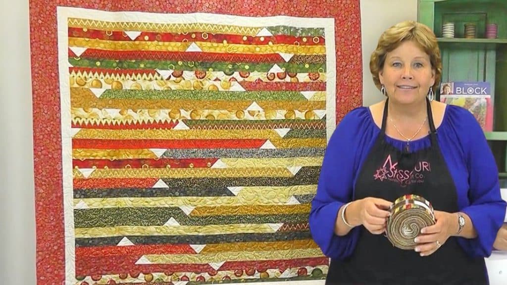 Jelly Roll Race 3.0 Quilt With Jenny Doan