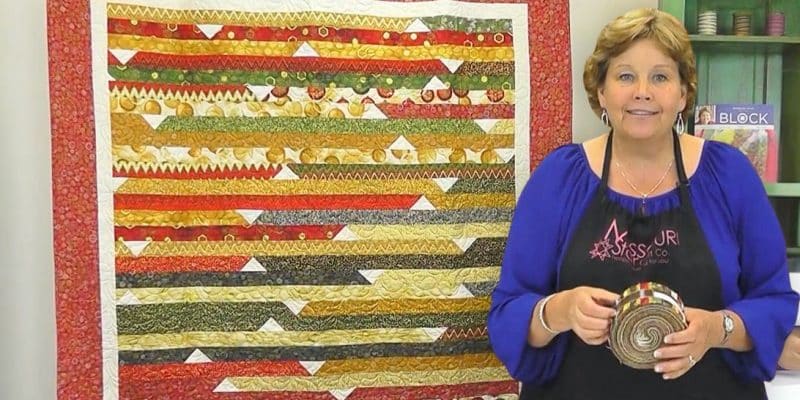 Jelly Roll Race 3.0 Quilt With Jenny Doan | DIY Joy Projects and Crafts Ideas