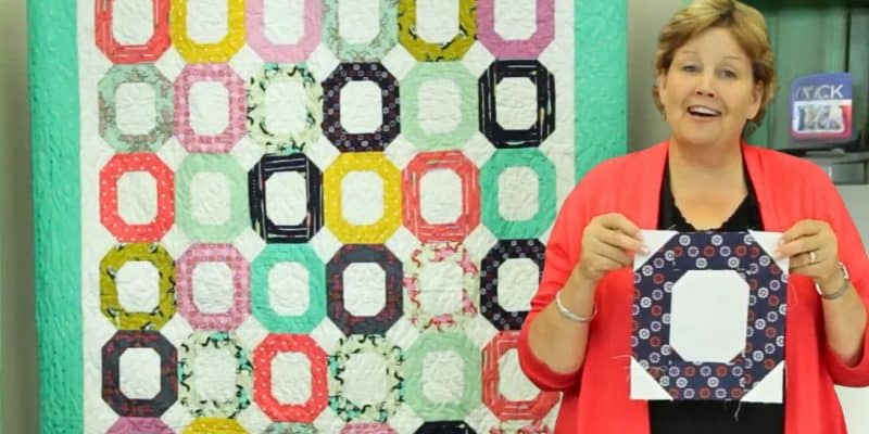 Jump Ring Quilt With Jenny Doan | DIY Joy Projects and Crafts Ideas