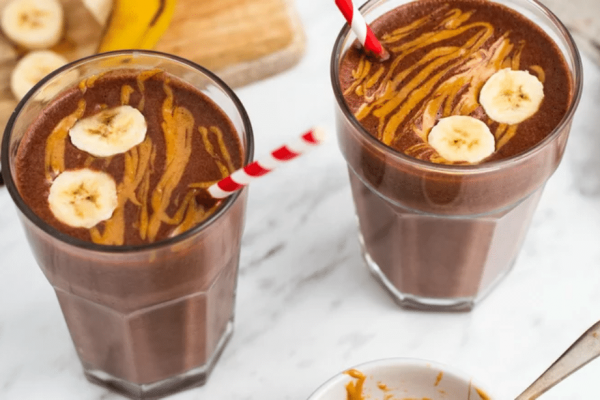 Peanut Butter Banana Milkshake Recipe