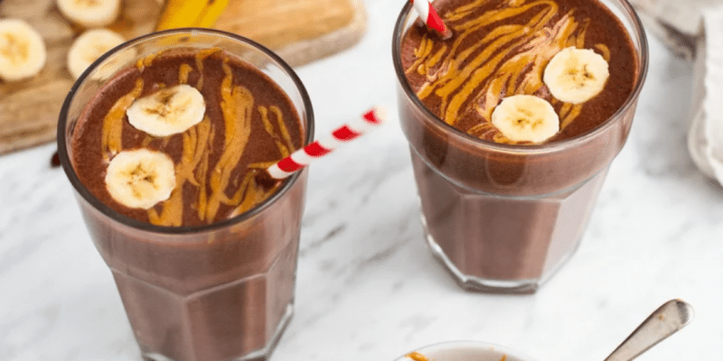 Peanut Butter Banana Milkshake Recipe | DIY Joy Projects and Crafts Ideas