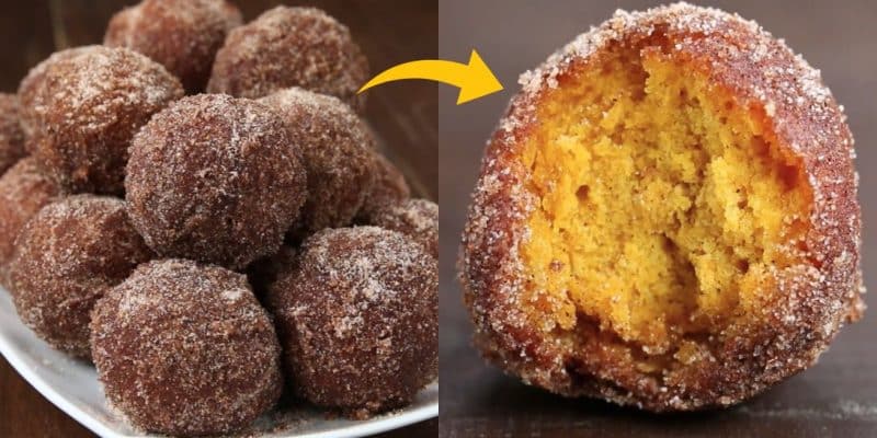 Pumpkin Spice Donut Holes | DIY Joy Projects and Crafts Ideas