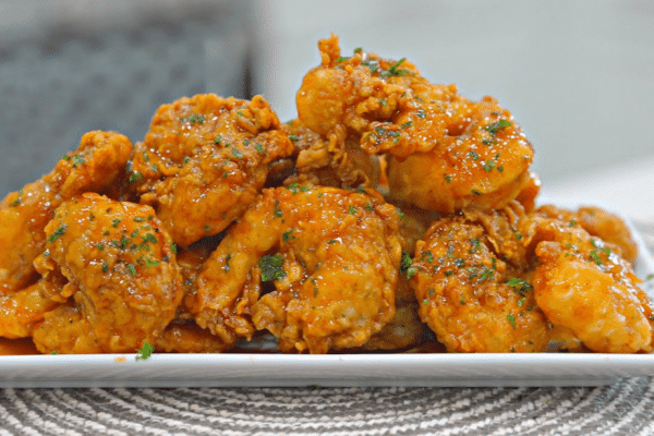 Quick Hot Honey Fried Shrimp Recipe