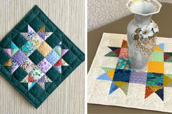 Quilted Table Topper Tutorial