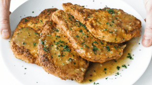 Southern Pan-Fried Pork Chops with Gravy Recipe