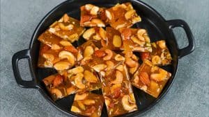 Caramel Nut Bar Recipe