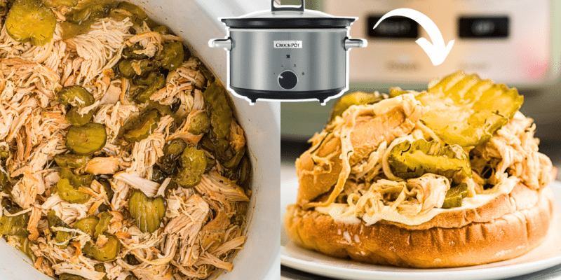 Crockpot Dill Pickle Chicken Recipe | DIY Joy Projects and Crafts Ideas