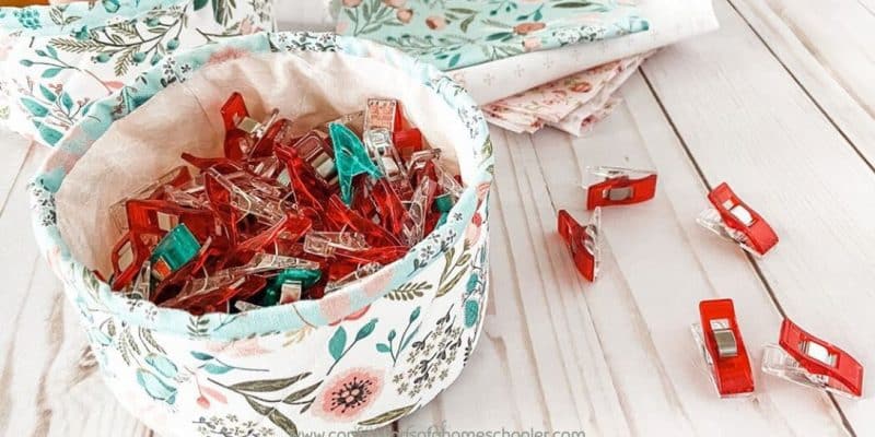 DIY Fabric Notions Bowl | DIY Joy Projects and Crafts Ideas